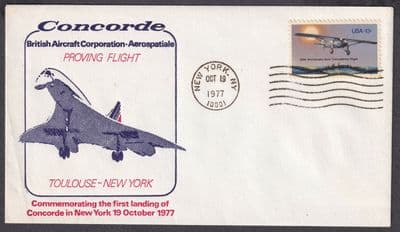 1977 Toulouse - New York Proving Flight; BAC/Aerospatiale