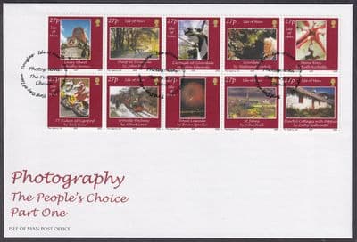 2002 Isle of Man Photograpghy The People's Choice (Part 1) FDC; SHS