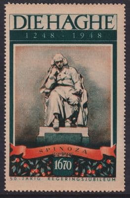 Die Haghe 1248-1948 Jubilee; Cinderella / Poster Stamp; The Hague; Netherlands;G