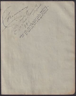 Interesting Signed Item; Championship; walked / ran / Cycled / rowed 1 mile