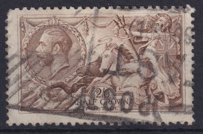 KGV 2s6d brown Seahorse per both scans; F355