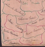 TS Robertson 'My Lady Friends' Autographs Scrapbook Page