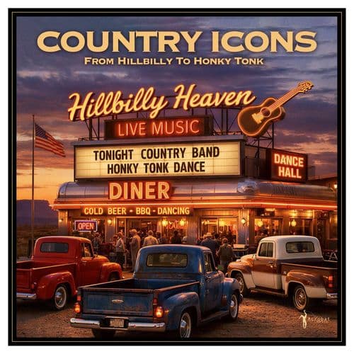 2026-10 Various Artists - Country Icons: From Hillbilly To Honky Tonk (LP)