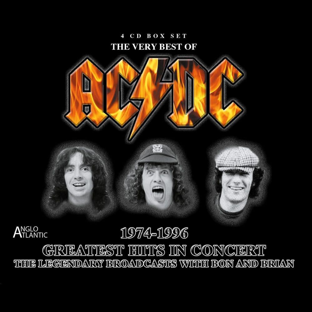 AC/DC - Greatest Hits In Concert 1974-96 Legendary Broadcasts 4CD