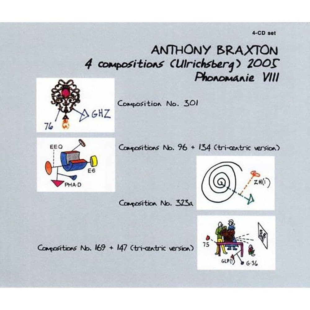 Anthony Braxton 4 Compositions Ulrichsberg 2005 4CD