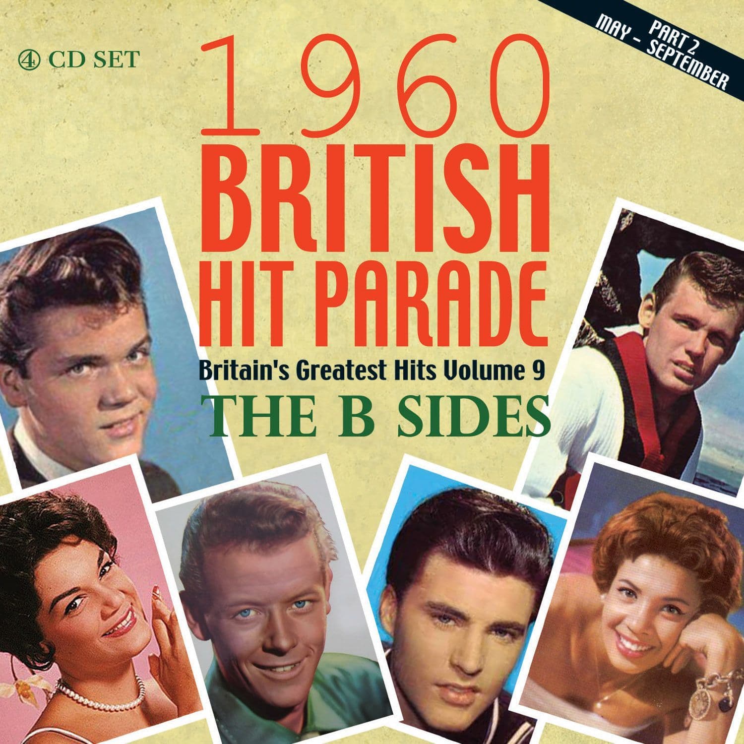 British Hit Parade 1961 - Part 1 Vol 10 4CD