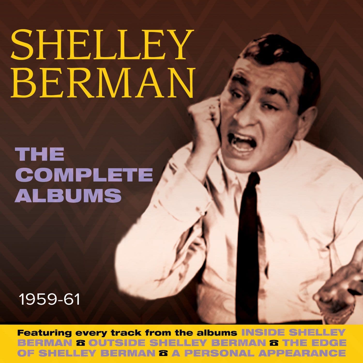 Shelley Berman The Complete Albums 1959-61 3CD