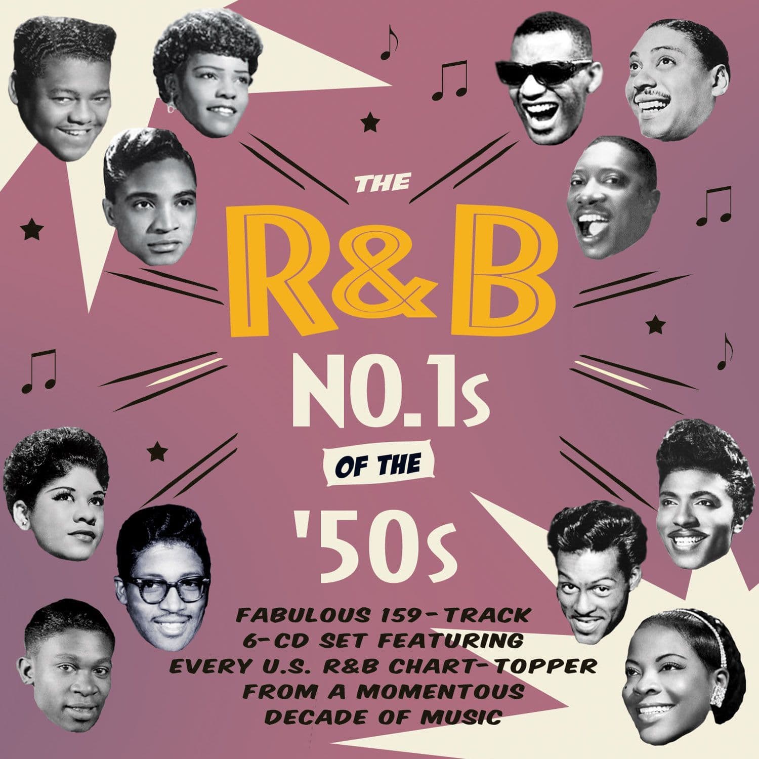 Various Artists - The R&B No 1s of the 1950s 6CD