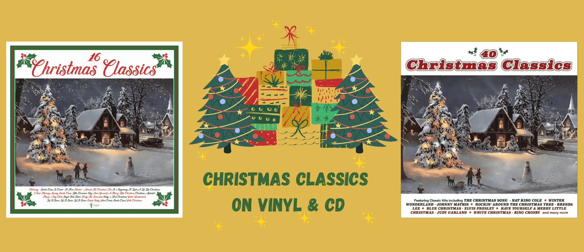 Christmas Classics on CD and Vinyl