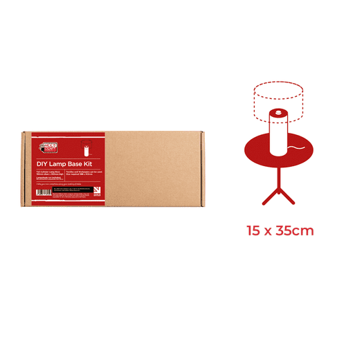 15cm x 35cm High - Lamp Base Making Kit