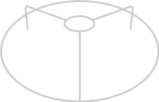 25cm Lamp Making Circular Ringset