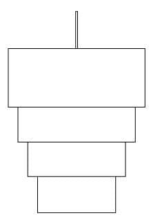 4 Tier Lampshade Frame Systems