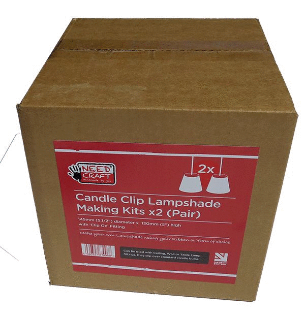 Candle Clip Lampshade Manufacturing Pack  50 Units