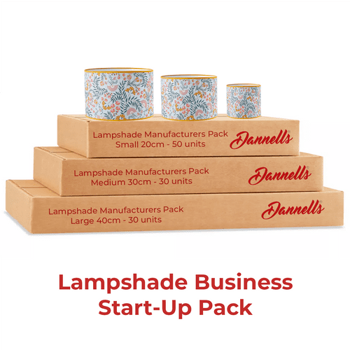 Drum Lampshade Manufacturer Starter Pack SAVE 20% (20cm,30cm & 40cm )