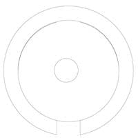Lampshade ring adaptor converter plug