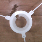 Lampshade ring adaptor converter plug
