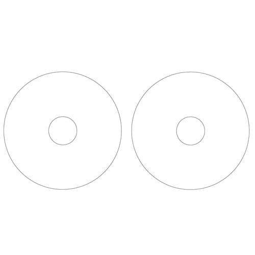 E27 or B22 Lamp Holder to Harp Finial Converting Washers (pair)