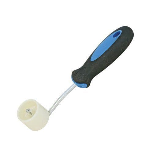 Lampshade Seam Roller with Soft Grip Handle.