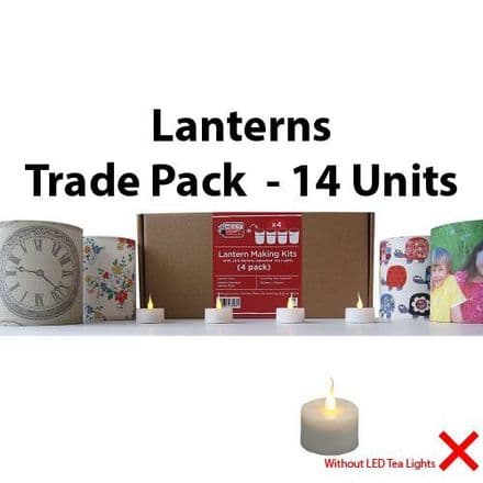 Lantern Making Kit - 4 Pack x 14 Units