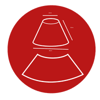 Making Lampshade Patterns.