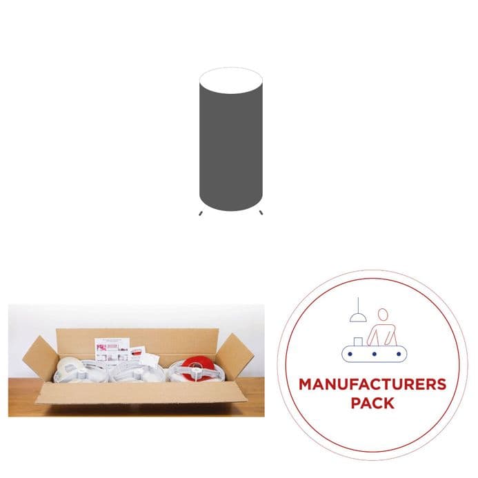 Manufacturers Pack - DIY Table Lamp Kit -  30 x Tall Cylinder