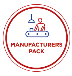 Manufacturers' Packs - Double-Sided Lampshades