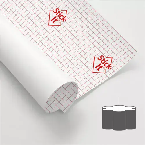 Scalloped Lampshade Self Adhesive Panels