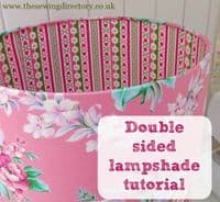 Stick-It ® - Double Sided PVC - White - 145cm Self-Adhesive Lampshade Material