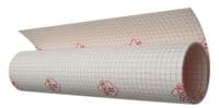 Stick-It ® - Double Sided PVC - White - 145cm Self-Adhesive Lampshade Material