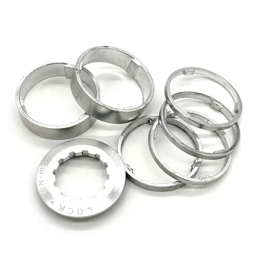 Bikemonger Single Speed Cassette Spacers & Lockring
