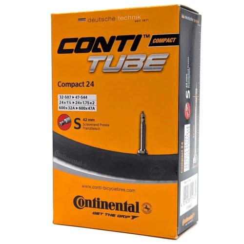 Continental Compact Inner Tube 24" Presta Valve