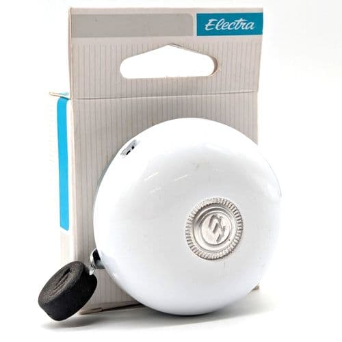 Electra White Domed Ringer Bike Bell