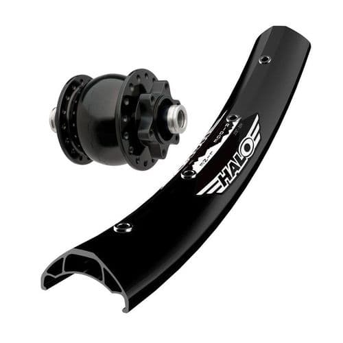 Handbuilt Wheel: SON 28 Disc Dynamo Hub 6-Bolt 12 x 100/Halo Ridgeline 29