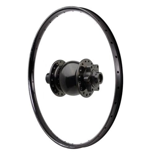 Handbuilt Wheel: SON 28 Disc Dynamo Hub 6-Bolt 15 x 110/Halo Vapour 35 27.5