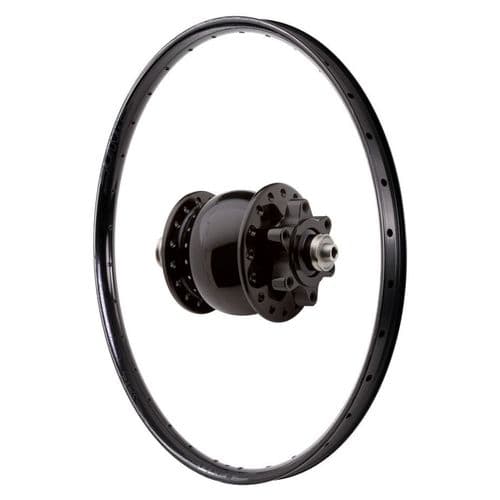 Handbuilt Wheel: SON 28 Disc Dynamo Hub 6-Bolt 9 x 100/Halo Vapour 35 29