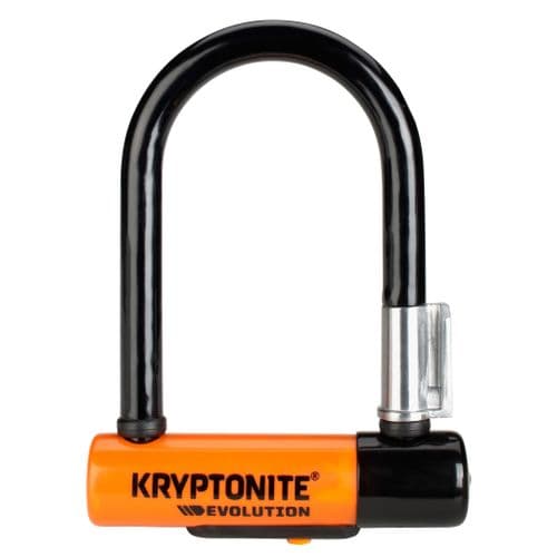 Kryptonite Evolution Mini-5 U-Lock Sold Secure Gold