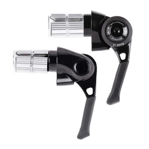 Microshift BS-A12 Bar End Shifters 12 Speed Shimano Road