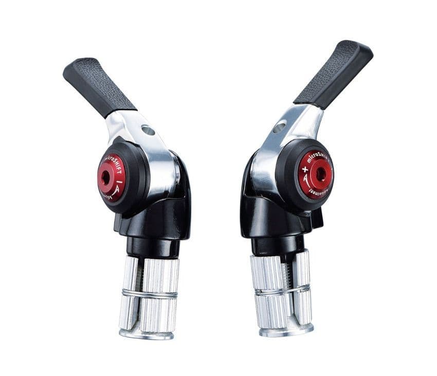 Microshift BS-T10 Bar End Shifters 10 Speed Shimano Road