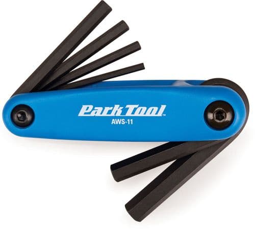Park Tool AWS-11 Folding Allen Key Set