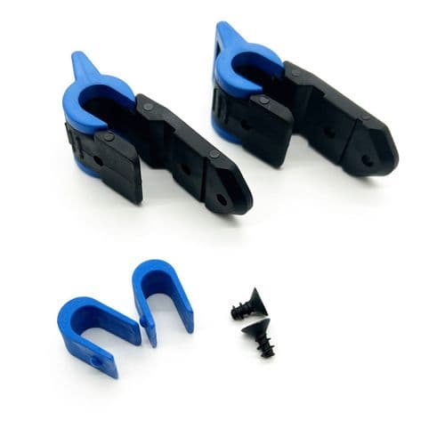 Rixen Kaul Twist Hooks, Pair