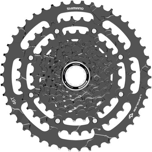 Shimano Cues 9 Speed Link Glide Cassette 11-46 CS-LG400