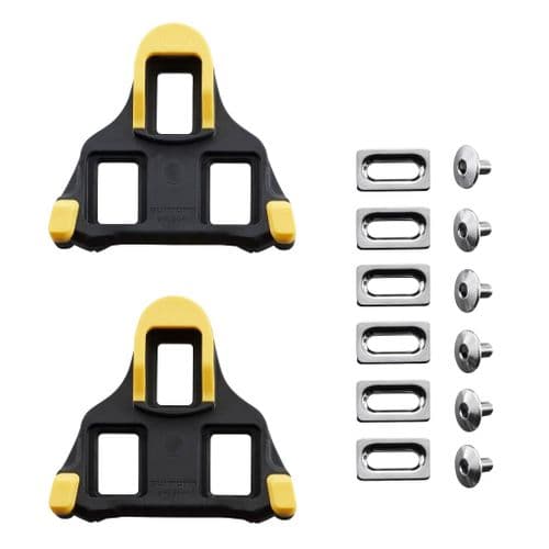 Shimano SM-SH11 SPD SL Cleats , Centre Pivot Floating, Yellow
