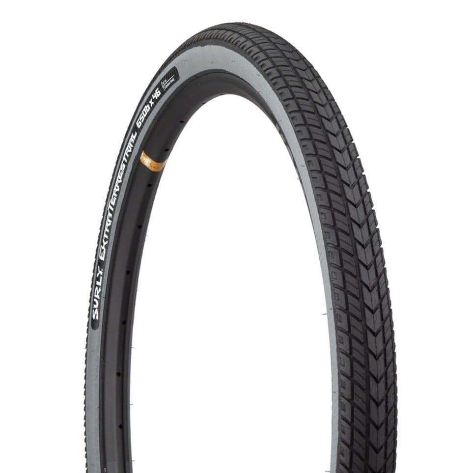 パーツ SURLY EXTRA TERRESTRIAL TIRE 650B x 46 Surly Extra Terrestrial 650b x 46 TLR Grey