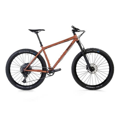 Surly Karate Monkey - SRAM NX 1x12 Suspension, Peach Salmon Sundae