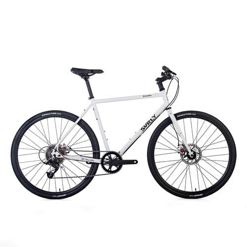 Surly Preamble Flat Bar - Microshift 1x9, Thorfrost White