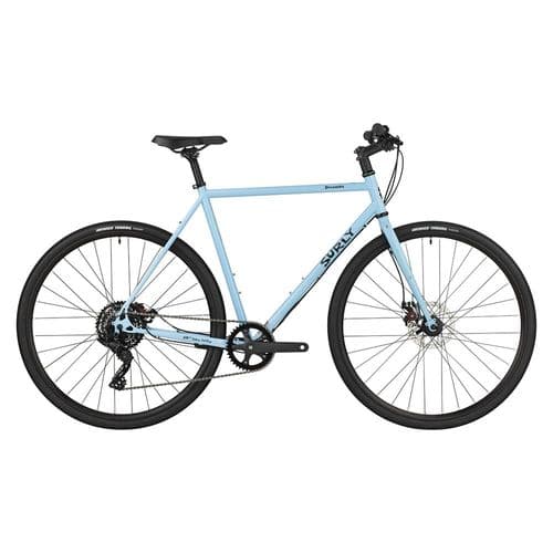 Surly Preamble Flat Bar - Microshift Acolyte 1x8, Skyrim Blue