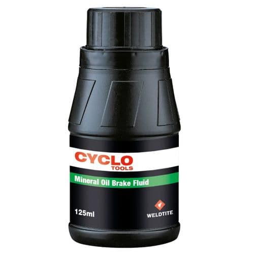 Weldtite Cyclo Brake Fluid Mineral Oil 125ml