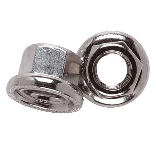 Weldtite Track Axle Nuts with Built-in Washer
