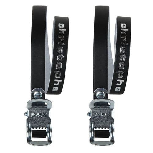 Zefal Christophe Leather Toe Straps