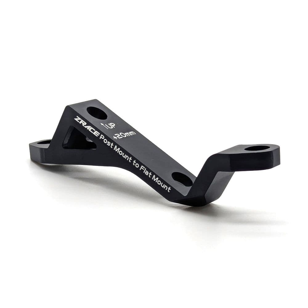 ZRACE IS To Flat Mount Brake Adapter - Fits 140mm Or 160mm Rotors, Easy Install